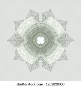 Green rosette (money style emblem)