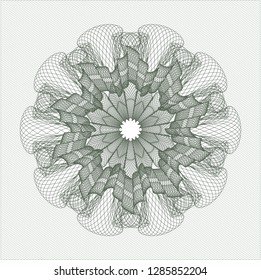 Green rosette (money style emblem)