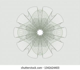 Green rosette (money style emblem)