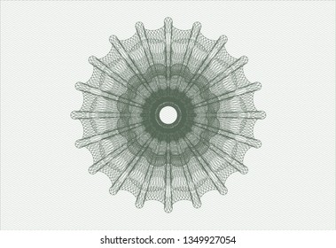 Green rosette (money style emblem)