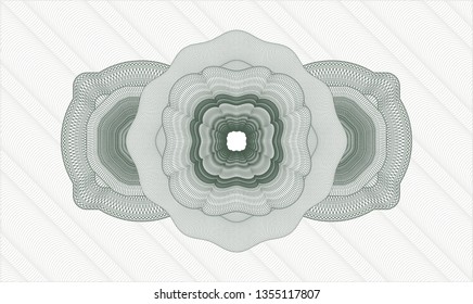 Green rosette (money style emblem)