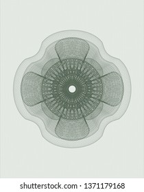 Green rosette (money style emblem)