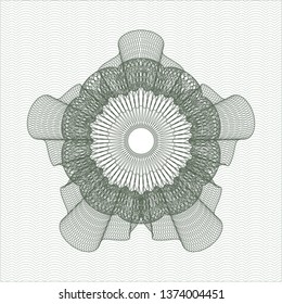 Green rosette (money style emblem)