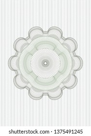 Green rosette (money style emblem)