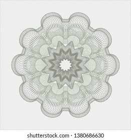 Green rosette (money style emblem)