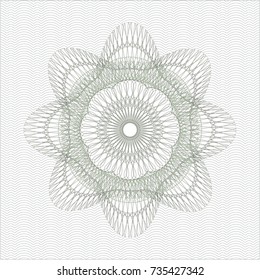 Green rosette (money style emblem)