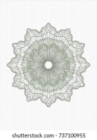 Green rosette (money style emblem)