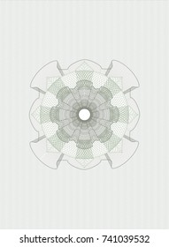 Green rosette (money style emblem)