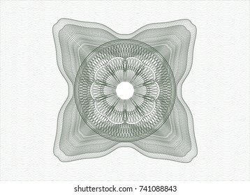 Green rosette (money style emblem)