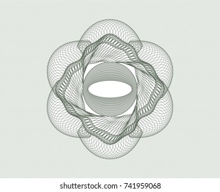 Green rosette (money style emblem)