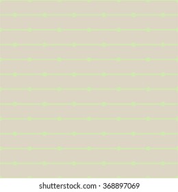 green Round Dots and Lines Design