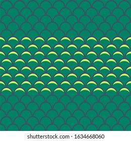 Green Scale Gradation Seamless Vector