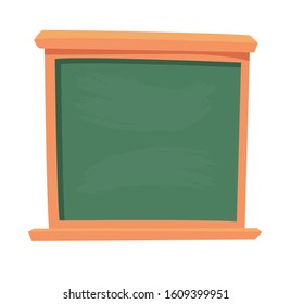 green school board vector illustration