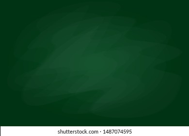 Green School Chalkboard Vector Isolated Blank Stock Vector (Royalty ...