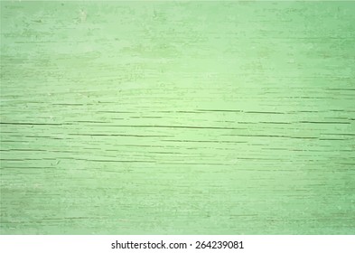 Green scratched wooden cutting board.