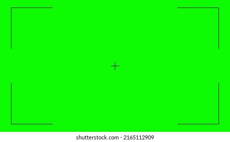 Green Screen Blank Background Empty Digital Stock Vector (Royalty Free ...