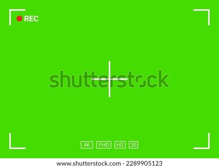 Green screen chroma key background tracking marker. Greenscreen background