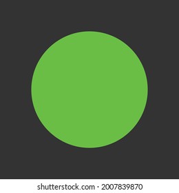 Green screen Custom Vector middle spiral