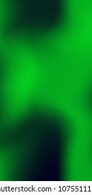 Green screen gradient set with modern abstract backgrounds. Organic fluid cover for poster, banner, flyer and presentation. Template with screen gradient set for screens and mobile app.