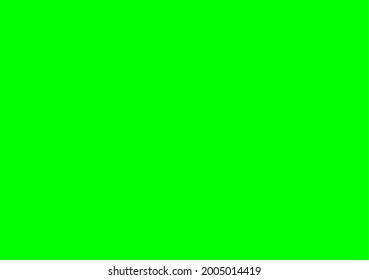 Green screen image for video editing or photo editing