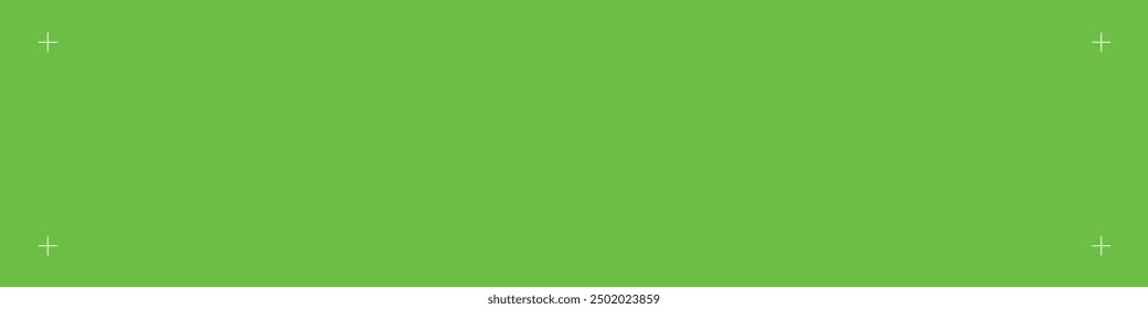 Marcador de pantalla verde para croma clave y pista de movimiento. Fondo VFX para la configuración del teléfono de pantalla verde. Ilustración vectorial plana aislada