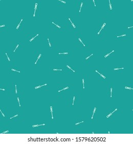 Green Screwdriver icon isolated seamless pattern on green background. Service tool symbol.  Vector Illustration