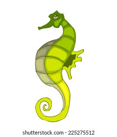 Green Seahorse