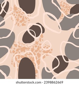 Fondo De Líneas Gráficas Sin Marcas Verdes. Plantilla Aislada De Verano Sin Marea Negra, Blob Sin Marea. Oscuro Continuo Estilo Hermosa Invitación Silhouette