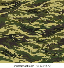 green seamless camouflage pattern 