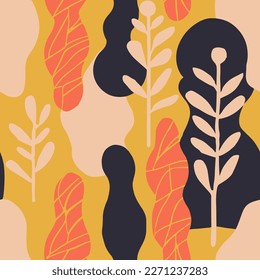 Green Seamless Contemporary Bloom Artwork Background. Bright Seamless Elegant Graphic Illustration, Seamless Wallpaper. Pink Endless Summer Isolated Leaves Design. 