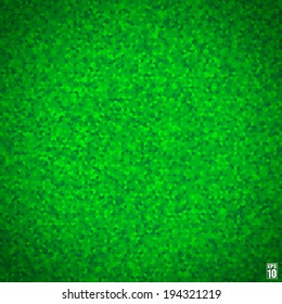 Green seamless cubic texture. Vector. Random.