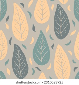 Green Seamless Decoration Retro Surface Design. Yellow Seamless Doodle Graphic Scribble, Seamless Pattern. Dark Repeated Contemporary Modern Template Print. 