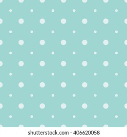 green seamless dots pattern