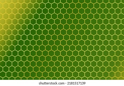 grüner, nahtloser geometrischer Musterhintergrund.