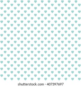 green seamless heart pattern