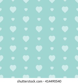 green seamless heart pattern