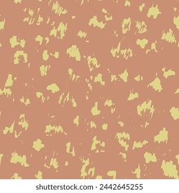 Green Seamless Modern Vector Art. Beige Repeated Circle Vector Print. Khaki Camouflage Seamless Pattern. Brown Repeated Soldier Graphic Wallpaper. Camouflage Paint Camoflage