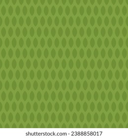 Green seamless pattern with leaves