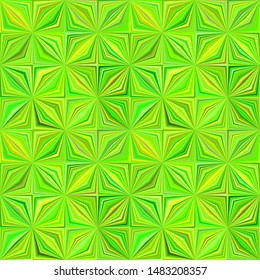 Green seamless striped shape mosaic pattern background - vector floor graphic design