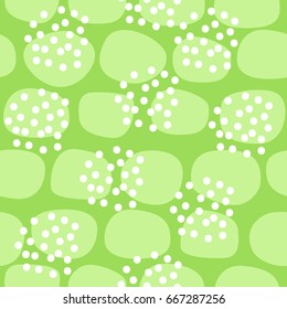 Green Seamless Vector Pattern