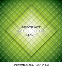 Green seamless vector.Abstract background, diagonal pattern