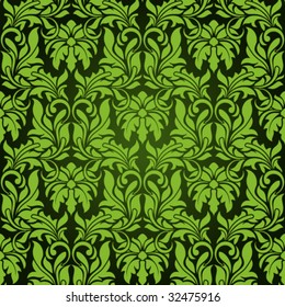 Green seamless wallpaper