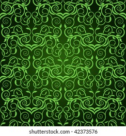 Green seamless wallpaper