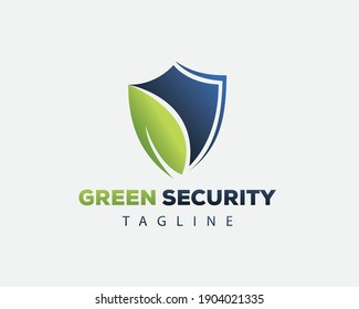 green security logo green shiel logo nature shiel logo