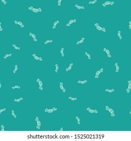 Green Sedan car icon isolated seamless pattern on green background. Vector Illustration Green Sedan car icon isolated seamless pattern on green background. Vector Illustration