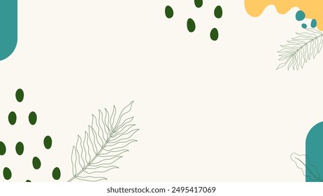 a green seed on a white background. abstract floral seamless pattern background