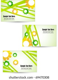 green set of templates