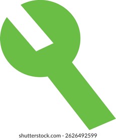 green setting png icon make by illustrator