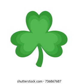 Green Shamrock Icon