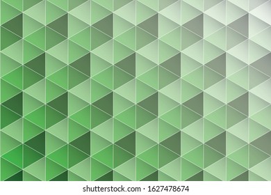 Green shape abstract background design